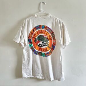 Vintage Marlboro Adventure Team Graphic T-Shirt lizard 90’s